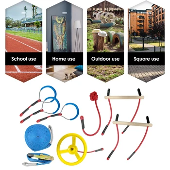 Ninja Warrior Obstacle Course for Kids Warrior Training Equipment for Adult,Ninja Rings,Climbing Rope Ladder Climbing Cargo Net
Ninja Warrior Obstacle Course for Kids Warrior Training Equipment for Adult,Ninja Rings,Climbing Rope Ladder Climbing Cargo Net