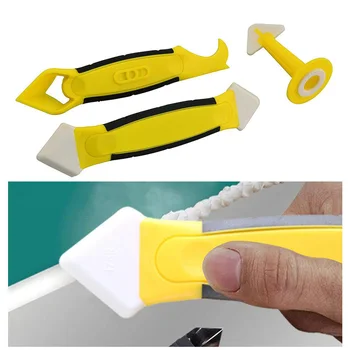 8pcs Kitchen Plastic Scraper Silicone Remover Multifunctional Cornor Home Caulking Tool Kit Bathroom Edge Reusable Floor Sealant
8pcs Kitchen Plastic Scraper Silicone Remover Multifunctional Cornor Home Caulking Tool Kit Bathroom Edge Reusable Floor Sealant