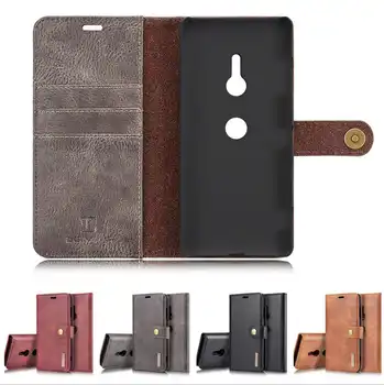 DG.Ming Flip Cowhide Leather Bifold Wallet Case Detachable Cover Card Slots Stand For Sony Xperia XZ3 XZ2 Compact XZ1 XZ XZS
DG.Ming Flip Cowhide Leather Bifold Wallet Case Detachable Cover Card Slots Stand For Sony Xperia XZ3 XZ2 Compact XZ1 XZ XZS