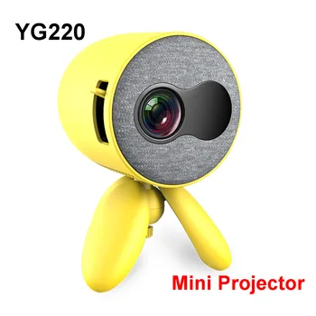 YG220 Mini Projector Entertainment Cute Proyector 480*272 Pixels Support 1080P HDMI USB LED Beamer Kids Gift
YG220 Mini Projector Entertainment Cute Proyector 480*272 Pixels Support 1080P HDMI USB LED Beamer Kids Gift