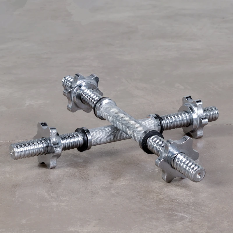 Adjustable Dumbbell Bar With Collars Weightlifting Accessories for Gym Barbell Strength Training Chrome Threaded Dumbbell Handle
Adjustable Dumbbell Bar With Collars Weightlifting Accessories for Gym Barbell Strength Training Chrome Threaded Dumbbell Handle