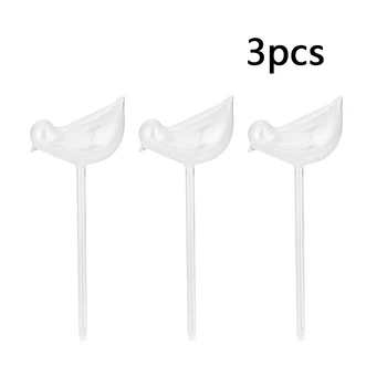 3pcs Automatic Watering Machine Bird Design Glass Flower Plant Feeder Tool Garden Watering Irrigation Device
3pcs Automatic Watering Machine Bird Design Glass Flower Plant Feeder Tool Garden Watering Irrigation Device