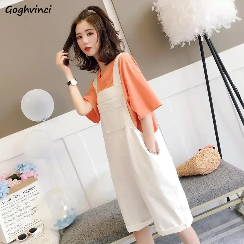 Rompers Women Solid High Quality Summer New Fashion Breathable Womens Korean Style Playsuit Casual Students Kawaii Playsuits
Rompers Women Solid High Quality Summer New Fashion Breathable Womens Korean Style Playsuit Casual Students Kawaii Playsuits