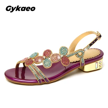 Gykaeo 2020 Rhinestone Women Sandals Genuine Leather Soft Rubber Sole Basic Buckle Strap Big Size 33-43 Women's Summer Shoes
Gykaeo 2020 Rhinestone Women Sandals Genuine Leather Soft Rubber Sole Basic Buckle Strap Big Size 33-43 Women's Summer Shoes