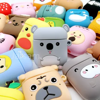 Cute Wireless Earphone Case For Apple AirPods 2 Silicone Charging Headphones Case for Airpods Protective Cover accessories
Cute Wireless Earphone Case For Apple AirPods 2 Silicone Charging Headphones Case for Airpods Protective Cover accessories