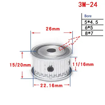 1Pcs 3M 24 Tooth To 32 Tooth Synchronous Wheel D Bore Synchronous Gear Motor Timing Belt Width 11mm 16mm
1Pcs 3M 24 Tooth To 32 Tooth Synchronous Wheel D Bore Synchronous Gear Motor Timing Belt Width 11mm 16mm