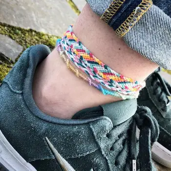 Girlgo 2019 OM Rune Weave Denim Anklets for Women Boho Multi Color Handmade Bracelets Female Beach Foot Jewelry Gifts Dropship
Girlgo 2019 OM Rune Weave Denim Anklets for Women Boho Multi Color Handmade Bracelets Female Beach Foot Jewelry Gifts Dropship