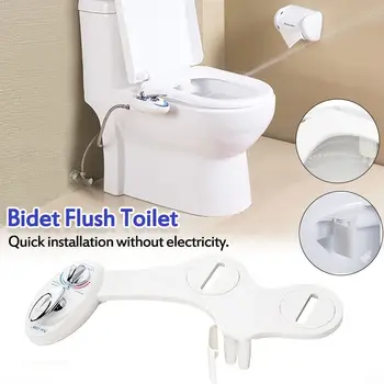 Toilet Seat Bidet Bathroom Bidet Faucet Simple Clean Toilet Seat Cover Bidet Sprayer Mechanical Washing Shower Seat Non-Electric 
Toilet Seat Bidet Bathroom Bidet Faucet Simple Clean Toilet Seat Cover Bidet Sprayer Mechanical Washing Shower Seat Non-Electric