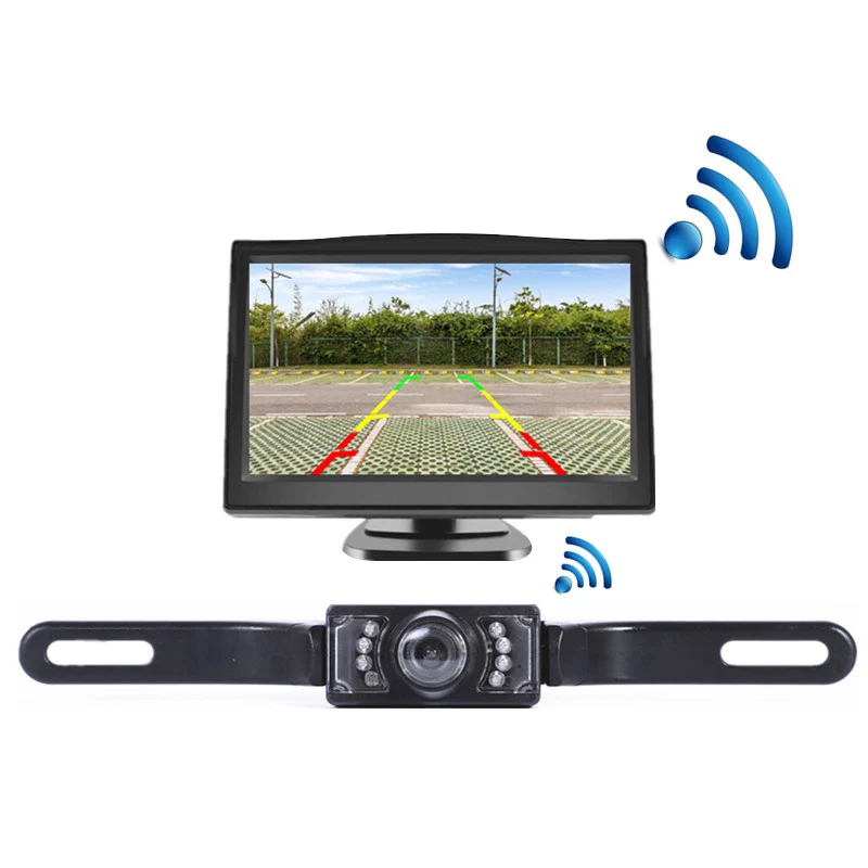 5 Inch Monitor Rear View Car Truck Parking IR Night Vision Reversing Camera Security System ING-SHIPPING
5 Inch Monitor Rear View Car Truck Parking IR Night Vision Reversing Camera Security System ING-SHIPPING