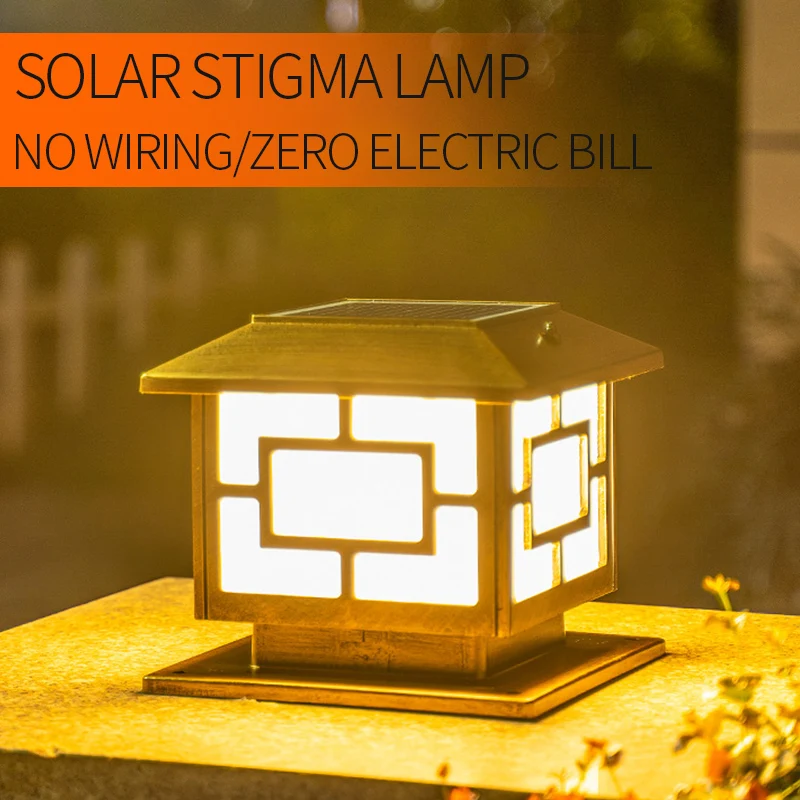 Solar Pillar Light LED Waterproof Outdoor Lighting Garden Light Fence Light Outdoor Pillar Light No wiring 0 electricity cost
Solar Pillar Light LED Waterproof Outdoor Lighting Garden Light Fence Light Outdoor Pillar Light No wiring 0 electricity cost