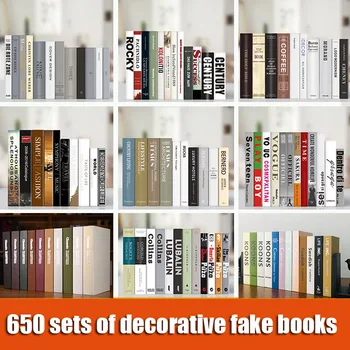 6 Books Modern English Simulation Fake Book Decoration Props Model Cafe/Restaurant/Bookstore/Party Decoration Atmosphere Toy
6 Books Modern English Simulation Fake Book Decoration Props Model Cafe/Restaurant/Bookstore/Party Decoration Atmosphere Toy