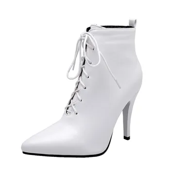 MoonMeek plus size 34-48 fashion ankle boots women pointed toe lace up autumn winter boots sexy prom ladies boots 2020 new
MoonMeek plus size 34-48 fashion ankle boots women pointed toe lace up autumn winter boots sexy prom ladies boots 2020 new