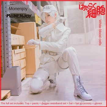 Cells At Work Neutrophil Uniforms Hat Props Anime Hataraku Saibou White Blood Cell Outfits Cap Cosplay Costume Accessories
Cells At Work Neutrophil Uniforms Hat Props Anime Hataraku Saibou White Blood Cell Outfits Cap Cosplay Costume Accessories