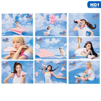 One Set OH MY GIRL New Album Crystal Card Stickers Self Made Photocard Paper Bus Cards Stickers
One Set OH MY GIRL New Album Crystal Card Stickers Self Made Photocard Paper Bus Cards Stickers