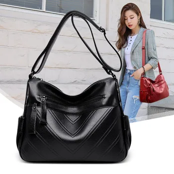 Luxury Handbag Women Bags Designer 2019 Female Leather Messenger Bag Sac A Main Vintage Cross Body Bag For Ladies V Shoulder Bag
Luxury Handbag Women Bags Designer 2019 Female Leather Messenger Bag Sac A Main Vintage Cross Body Bag For Ladies V Shoulder Bag