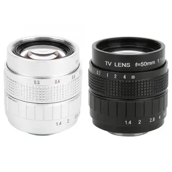 camera lens 50mm F1.4 C Mount Lens Used with Adapter Ring for Canon Mirrorless Camera camera lens accessories
camera lens 50mm F1.4 C Mount Lens Used with Adapter Ring for Canon Mirrorless Camera camera lens accessories