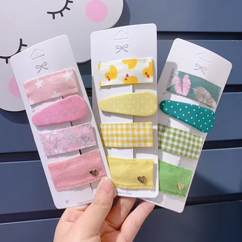 4 Pcs Set Korean New Fresh Lovely Children Bb Clip Plaid Art Color Matching Simple Hair Ornament Baby Kids Girls Headdress
4 Pcs Set Korean New Fresh Lovely Children Bb Clip Plaid Art Color Matching Simple Hair Ornament Baby Kids Girls Headdress