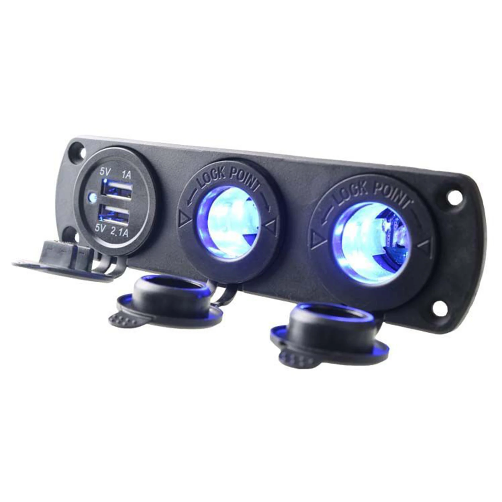 Dual USB Socket Automotive Charger Switch Panel 3.1A LED Voltmeter Power Outlet Car Accessories
Dual USB Socket Automotive Charger Switch Panel 3.1A LED Voltmeter Power Outlet Car Accessories