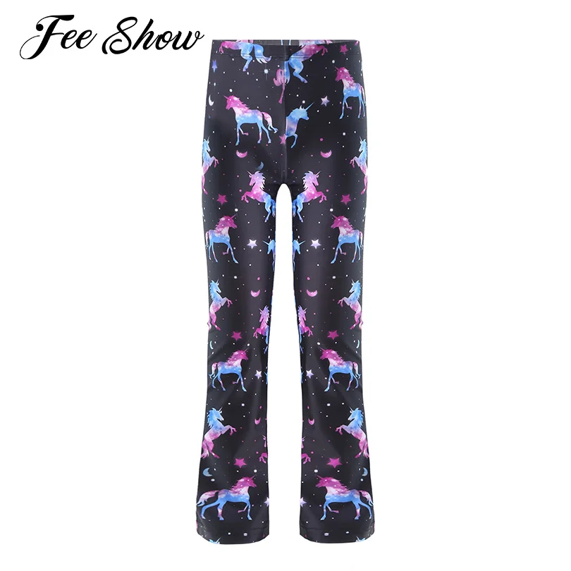 

Kids Girls Basic Classic Stretchy Loose Pants Dancewear for Jazz Dance Solid Color Fitness Yoga Pants Trousers