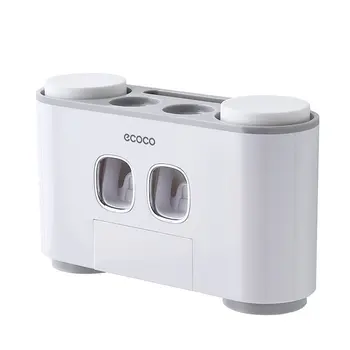 New Magnetic Toothbrush Holder Bathroom Automatic Toothpaste Dispenser Wall Paste Toothpaste squeezer Bathroom Accessories Set
New Magnetic Toothbrush Holder Bathroom Automatic Toothpaste Dispenser Wall Paste Toothpaste squeezer Bathroom Accessories Set