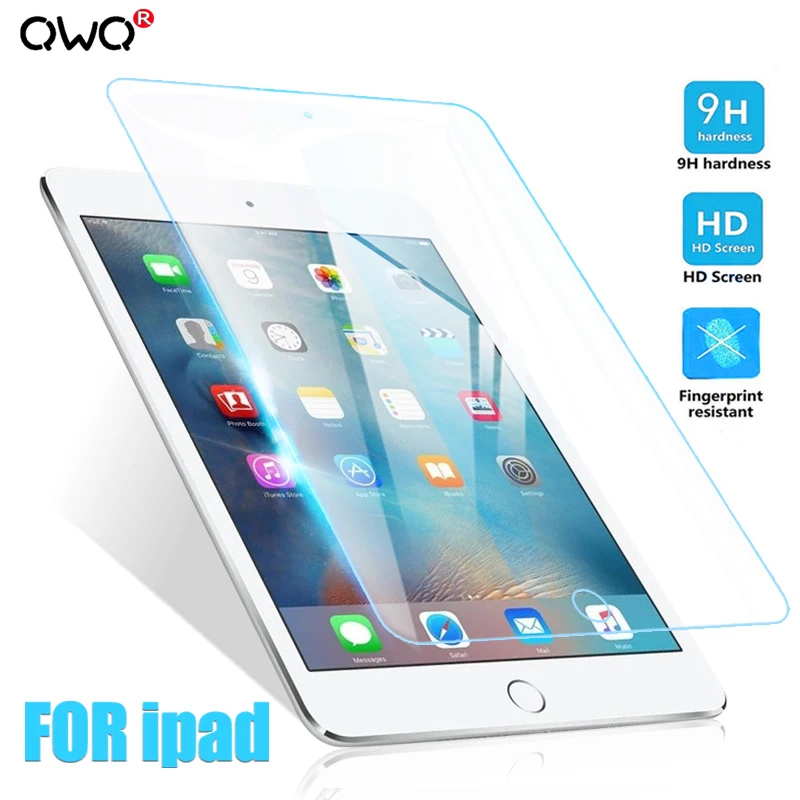 9H Tempered Glass For Apple IPad Air 2 9.7 Pro 2017 Screen Protector Glass For IPad Air IPad Mini 1 2 3 4 Protective Film
9H Tempered Glass For Apple IPad Air 2 9.7 Pro 2017 Screen Protector Glass For IPad Air IPad Mini 1 2 3 4 Protective Film