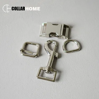 10 sets metal release buckle 20mm clip hook D rings bag dog pet collar knapsack belt buckle sewing accessories strong sliders
10 sets metal release buckle 20mm clip hook D rings bag dog pet collar knapsack belt buckle sewing accessories strong sliders