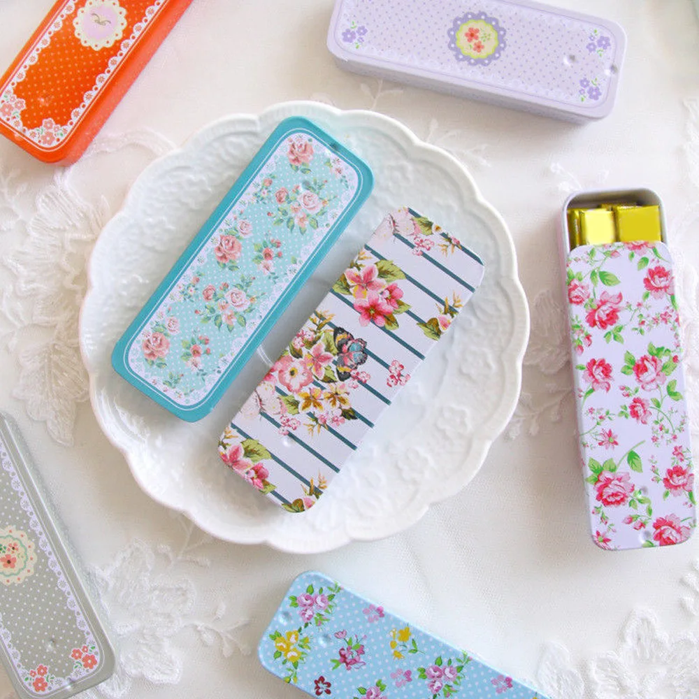 Iron Storage Box Floral Display Pattern Decor Placing Jewelries Medicines Earphone Chewing Gum Tin Case
Iron Storage Box Floral Display Pattern Decor Placing Jewelries Medicines Earphone Chewing Gum Tin Case