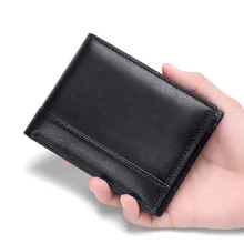 2021 New Men's Short Fashion Wallet Oil Wax Leather Button Wallet Men's Retro Multi-function Clip Multi-card Storage Bag Solid
2021 New Men's Short Fashion Wallet Oil Wax Leather Button Wallet Men's Retro Multi-function Clip Multi-card Storage Bag Solid