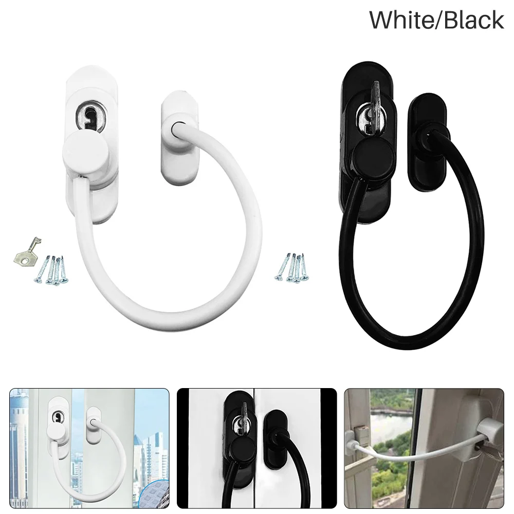 Metal Refrigerator Freezer Window Locks Children Protection Lock Stainless Steel Key Baby cabinet Safety Infant Security Window
Metal Refrigerator Freezer Window Locks Children Protection Lock Stainless Steel Key Baby cabinet Safety Infant Security Window