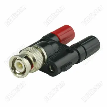 10x BNC Male to Dual Two Banana Binding Jack Female Plug Adapter for CCTV Audio Test Converter
10x BNC Male to Dual Two Banana Binding Jack Female Plug Adapter for CCTV Audio Test Converter