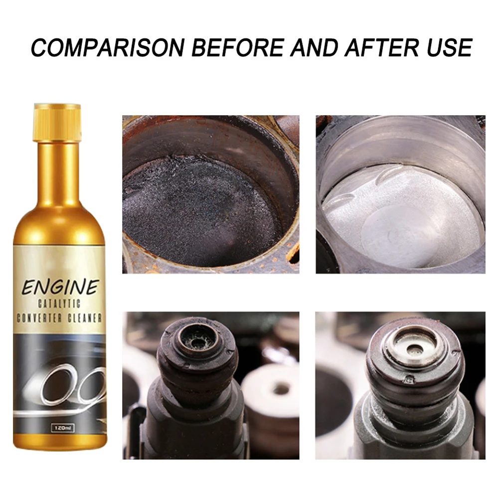 120ML All-Purpose Rust Cleaner Spray Vehicle Catalytic Converter Cleaners Anti-rust Lubricant Easy To Clean Engine Accelerators
120ML All-Purpose Rust Cleaner Spray Vehicle Catalytic Converter Cleaners Anti-rust Lubricant Easy To Clean Engine Accelerators