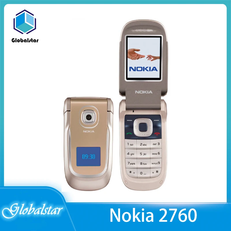 Nokia 2760 Восстановленный Оригинальный мобильный телефон 2G GSM разблокированный