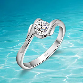 Fashion Classic Ring for Women Shiny Zircon 925 Sterling Silver Ladies Rings Jewelry Birthday Present Gift
Fashion Classic Ring for Women Shiny Zircon 925 Sterling Silver Ladies Rings Jewelry Birthday Present Gift