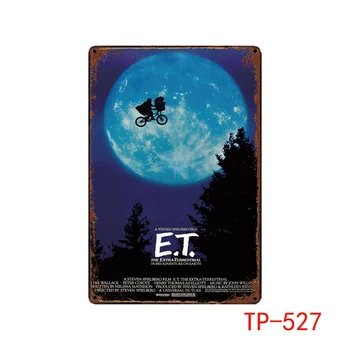 E.T. - Plaque Metal Vintage Movie Metal Tin Sign Wall Decor for Bar Pub Club Man Cave Iron Painting 
E.T. - Plaque Metal Vintage Movie Metal Tin Sign Wall Decor for Bar Pub Club Man Cave Iron Painting