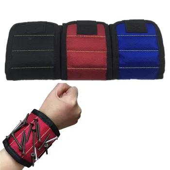 1PC 6.7*4.7in Magnetic Wristband Tool Bag Repair Tools Wrist Electrician Tool Belt Screws Nails Drill Bits Holder Holding
1PC 6.7*4.7in Magnetic Wristband Tool Bag Repair Tools Wrist Electrician Tool Belt Screws Nails Drill Bits Holder Holding