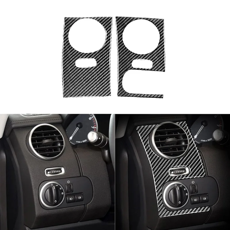 Carbon Fiber Interior Both Side Air Vent Outlet Panel Trim Modified Sticker Fit For Land Rover Discovery 4 2010-2016
Carbon Fiber Interior Both Side Air Vent Outlet Panel Trim Modified Sticker Fit For Land Rover Discovery 4 2010-2016
