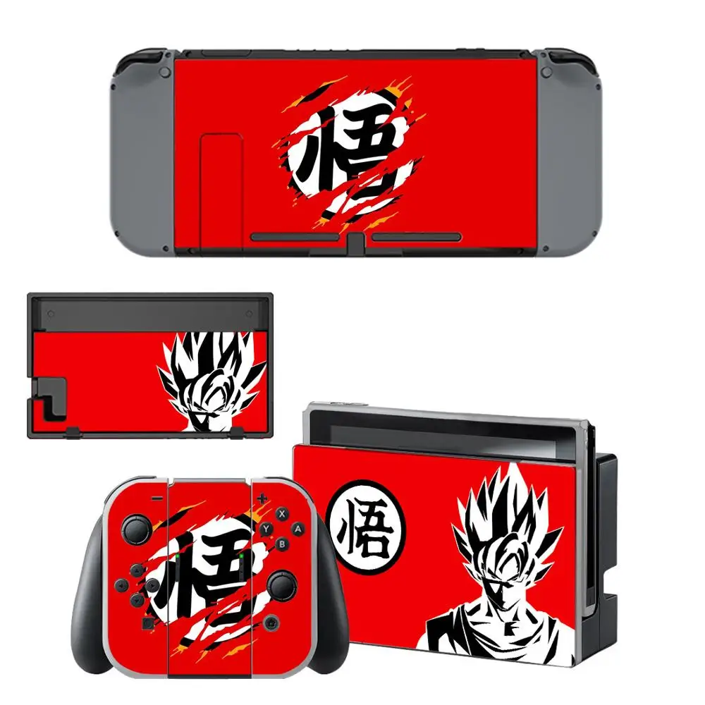 Son Goku Vinyl Skin Cover for Nintendo Switch, Full Set Protector Wrap Stickers Protective Faceplate Console Joy-Con Dock
Son Goku Vinyl Skin Cover for Nintendo Switch, Full Set Protector Wrap Stickers Protective Faceplate Console Joy-Con Dock