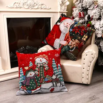Christmas Pillow Covers Home Decorative Pillowcase For Couch Sofa Bed Breathable Linen 18x18"
Christmas Pillow Covers Home Decorative Pillowcase For Couch Sofa Bed Breathable Linen 18x18"