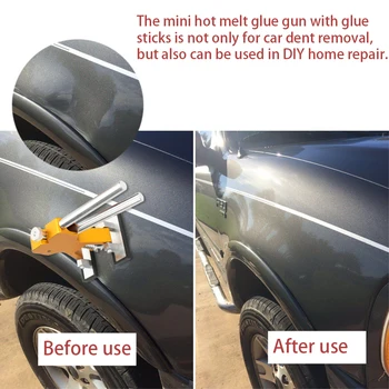 Hot Auto Car Body Dent Remover Repair Puller Kit Tools +11 Tabs Hail Removal Tool Glue Gun +10pcs Glue Sticks Car Dent Repair To
Hot Auto Car Body Dent Remover Repair Puller Kit Tools +11 Tabs Hail Removal Tool Glue Gun +10pcs Glue Sticks Car Dent Repair To