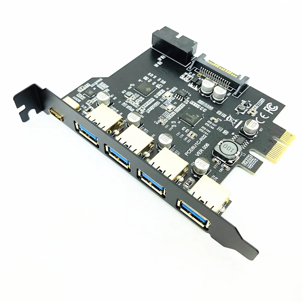 Адаптер для карты расширения PCI Express USB 3,0 PCI-E USB 3,0 HUB Controller с 15-контактным блоком питания USB3.1 Type-C PCIE Extender Card
Адаптер для карты расширения PCI Express USB 3,0 PCI-E USB 3,0 HUB Controller с 15-контактным блоком питания USB3.1 Type-C PCIE Extender Card