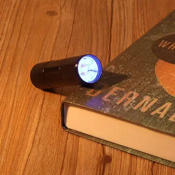Mini Detection 9 LED UV Ultra Violet Flashlight Blacklight Torch Light Lamp New F3MB
Mini Detection 9 LED UV Ultra Violet Flashlight Blacklight Torch Light Lamp New F3MB