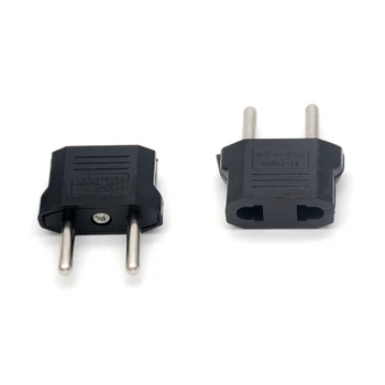1/2/5pcs 2Pin EU Euro Europe Plug Adapter 2 Round Pin US to EU Travel Electrical Power Adapter Socket
1/2/5pcs 2Pin EU Euro Europe Plug Adapter 2 Round Pin US to EU Travel Electrical Power Adapter Socket