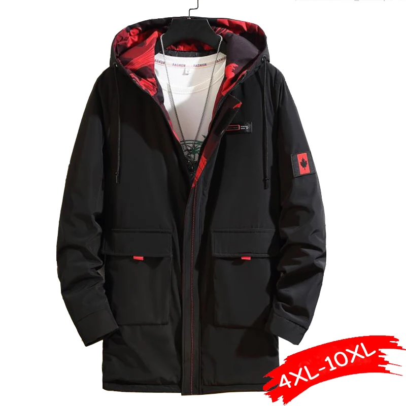 Winter Thick Warm Large Sizes Hooded Parkas Man Women Winter Out Windbreak -30°C Can Wear Cotton Padded Long Hooded Coat Jacket 
Winter Thick Warm Large Sizes Hooded Parkas Man Women Winter Out Windbreak -30°C Can Wear Cotton Padded Long Hooded Coat Jacket