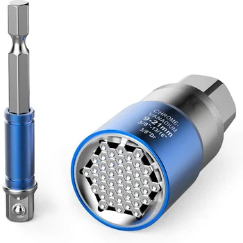 Practical Socket Wrench Adapter Alloy Durable Practical Socket Wrench Connector Socket Wrench Fastener Socket Wrench Accessory
Practical Socket Wrench Adapter Alloy Durable Practical Socket Wrench Connector Socket Wrench Fastener Socket Wrench Accessory