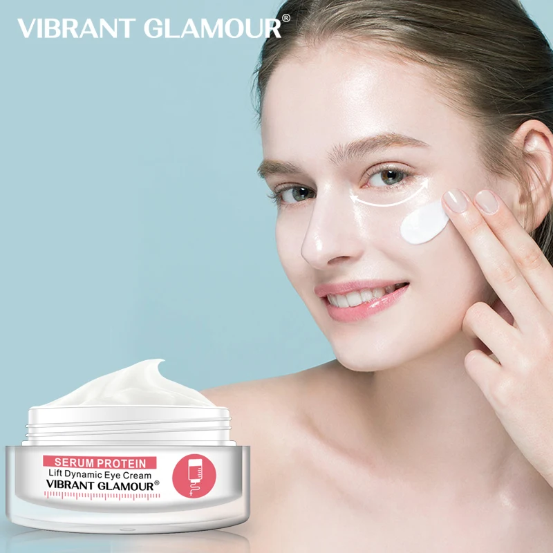 VIBRANT GLAMOUR Serum Protein Anti-Wrinkles Eye Cream Hyaluronic acid Moisturizing Eye Care Collagen Reduce Dark Circles Cream
VIBRANT GLAMOUR Serum Protein Anti-Wrinkles Eye Cream Hyaluronic acid Moisturizing Eye Care Collagen Reduce Dark Circles Cream