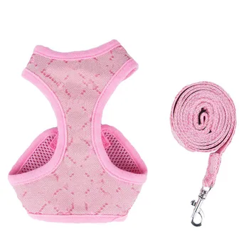 Luxury Dog Harness Leash Set for Small Dogs Fashion Mesh Vest Dog Harnesses Pet Leading Rope for Pug Chihuahua Pets Accessories
Luxury Dog Harness Leash Set for Small Dogs Fashion Mesh Vest Dog Harnesses Pet Leading Rope for Pug Chihuahua Pets Accessories