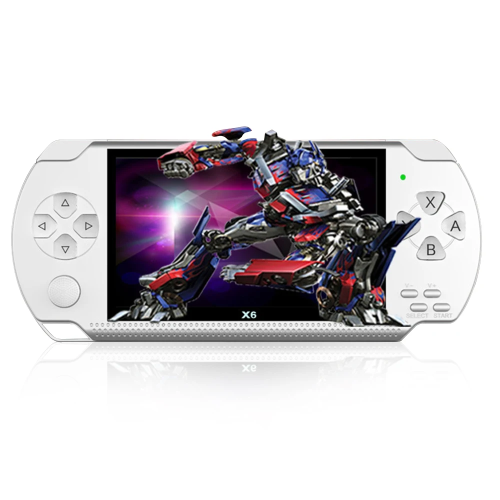 Video Game Console X6 Player for PSP Game Handheld Retro Game 4.3 inch Screen Mp4 Player Game Player Support Camera/Video/E-book
Video Game Console X6 Player for PSP Game Handheld Retro Game 4.3 inch Screen Mp4 Player Game Player Support Camera/Video/E-book
