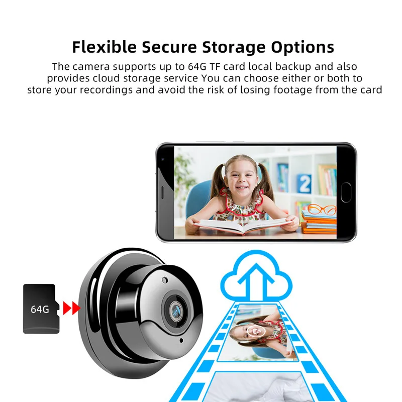 HD IR Night Vision Micro Camera Home Security surveillance WiFi Baby Monitor Camera Wireless Mini IP Camera 1080P
HD IR Night Vision Micro Camera Home Security surveillance WiFi Baby Monitor Camera Wireless Mini IP Camera 1080P