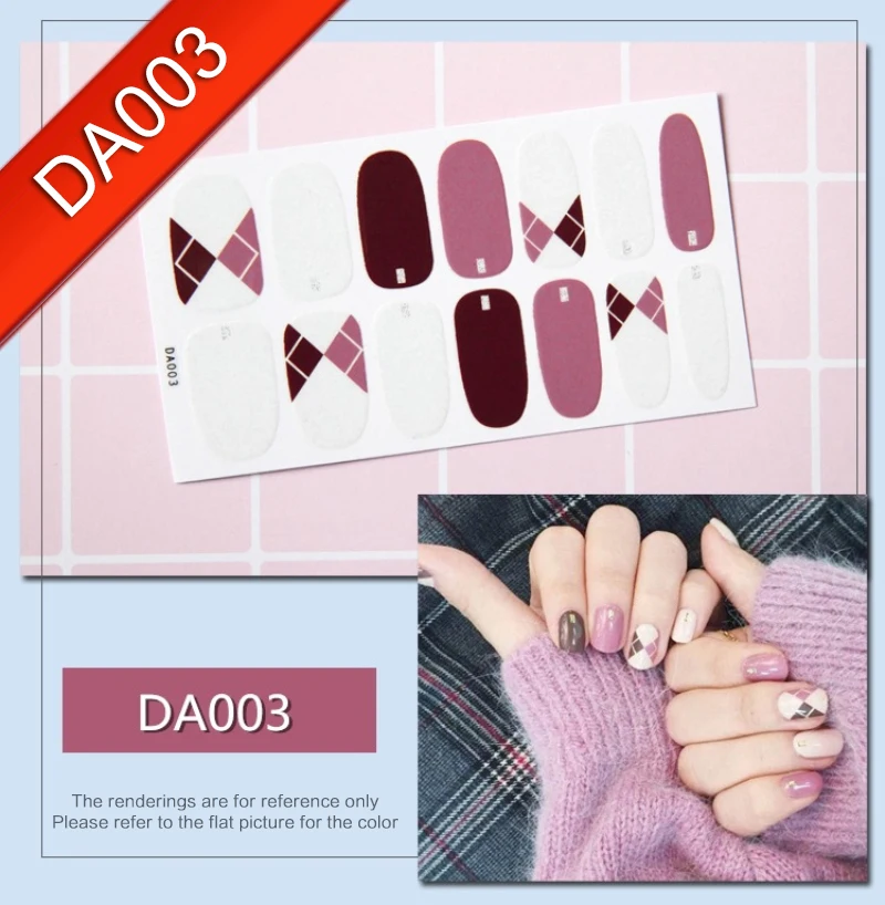 Nail Art Nail Sticker Long-lasting Waterproof and Sweatproof Nail Art Accessories Nail Sticker Card Assembly Nail File
Nail Art Nail Sticker Long-lasting Waterproof and Sweatproof Nail Art Accessories Nail Sticker Card Assembly Nail File