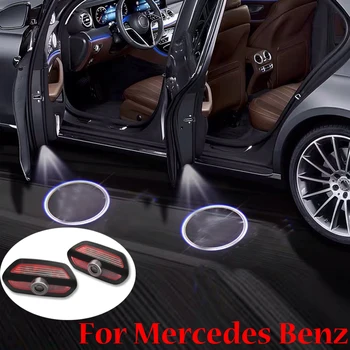 2 Pieces Led Light Car Door Light 3D Logo Laser Projector Ghost Shadow Lamp For Mercedes Benz W222 S320 S300 S500 S400 S600
2 Pieces Led Light Car Door Light 3D Logo Laser Projector Ghost Shadow Lamp For Mercedes Benz W222 S320 S300 S500 S400 S600